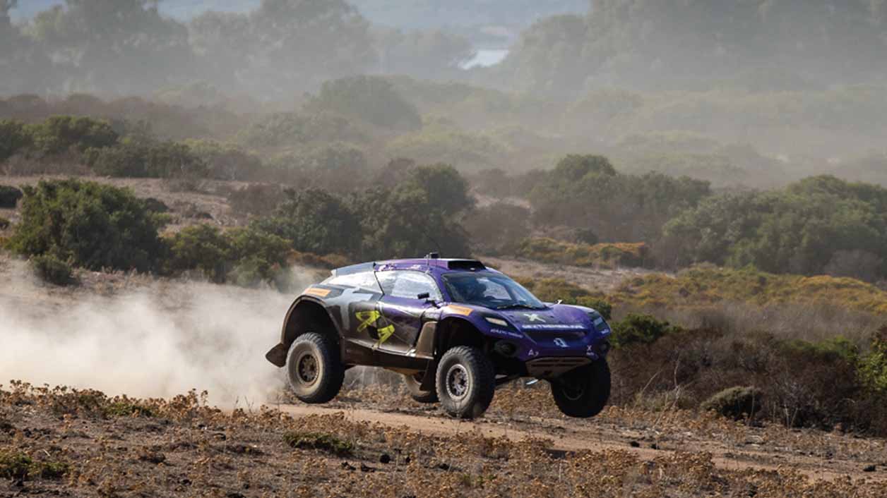 Extreme E: Campeonato Eco-Rally en Cerdeña